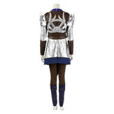 Game Baldur's Gate Shadowheart Brown Set Cosplay Costume Outfits Halloween Carnival Suit